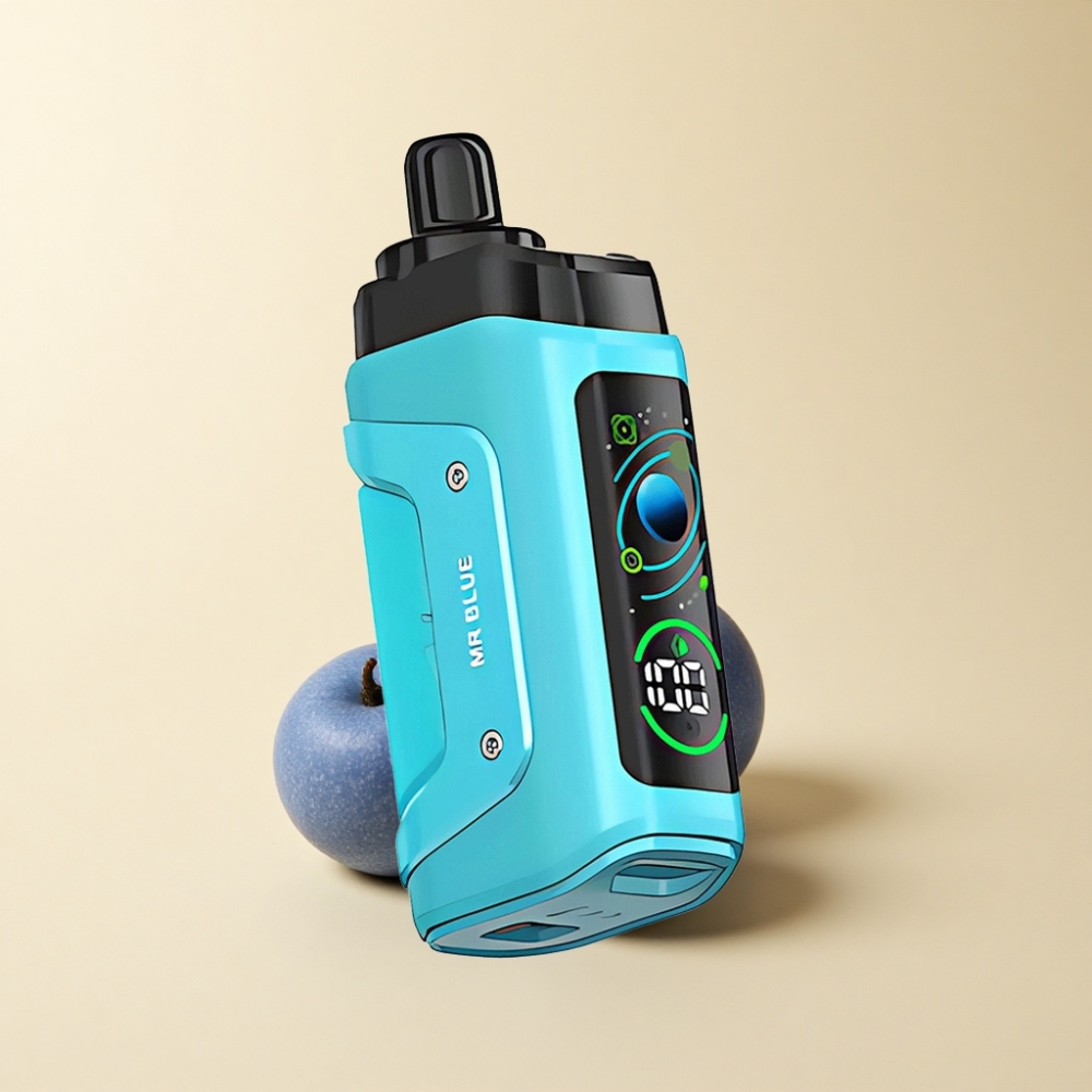 Razz Bar 45000 Puffs 1.0 Ohm Mr Blå