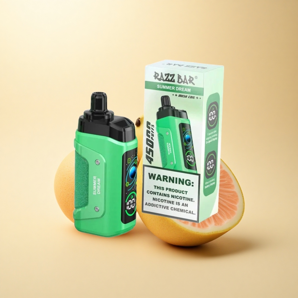 Razz Bar 45000 Puffs Justerbar Luftstrøm Sommerdrøm