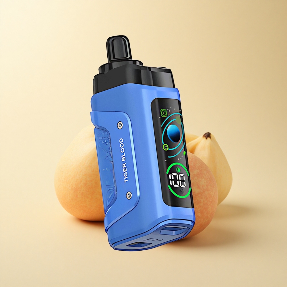 Razz Bar 45000 Puffs Tigerblod Justerbar Luftstrøm 650mAh