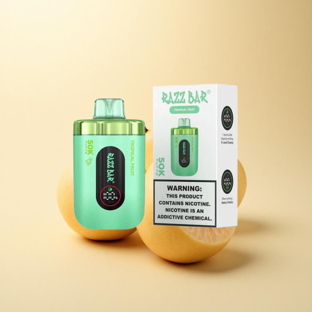 Razz Bar 50K Tropisk Frukt 1.0 Ohm Type-C