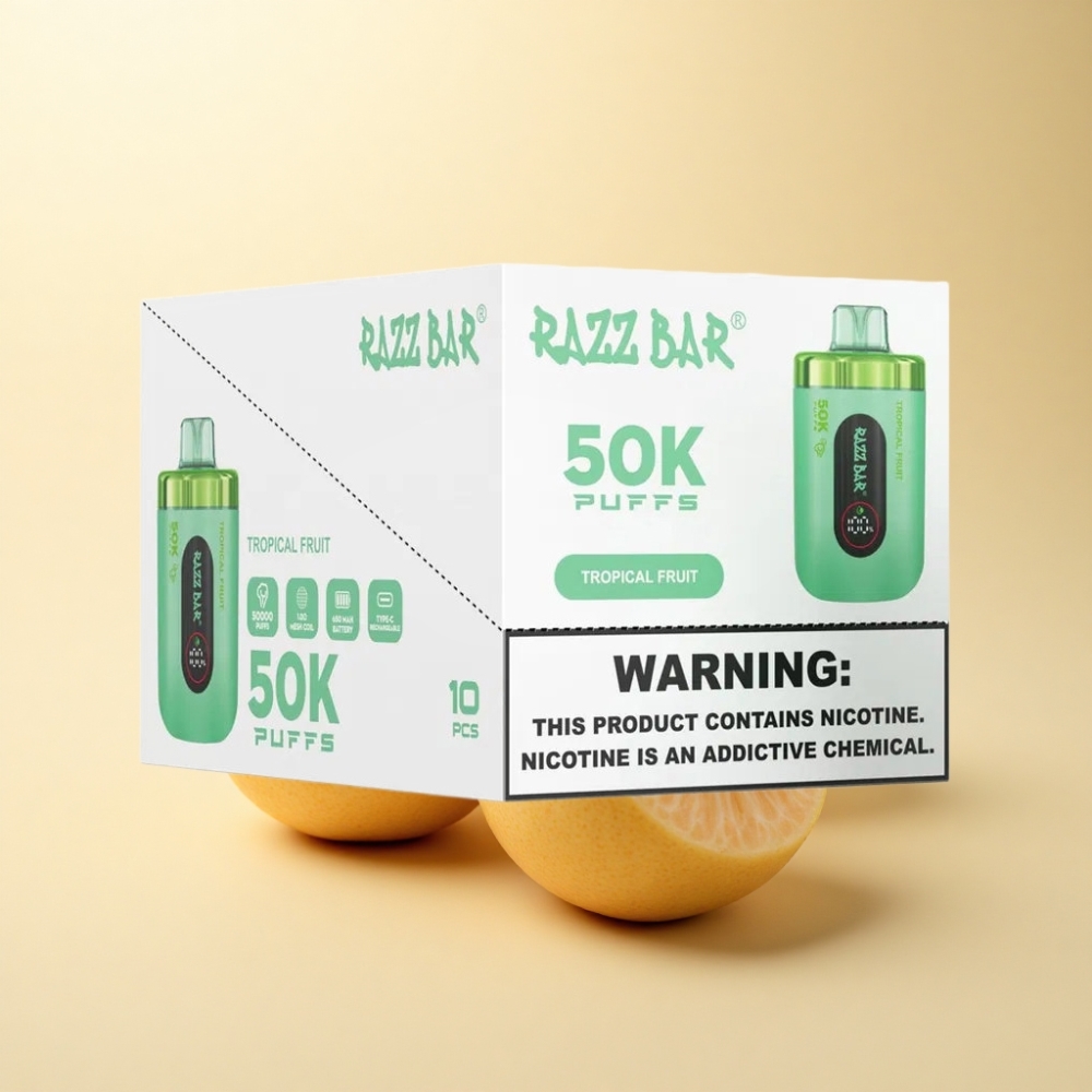 Razz Bar 50K Tropisk Frukt 1.0 Ohm Type-C