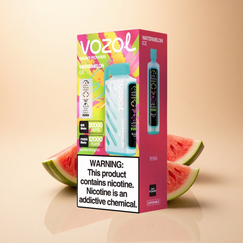 VOZOL Gear Power 20000 Puffs Dual Mesh Coil Vannmelon Is