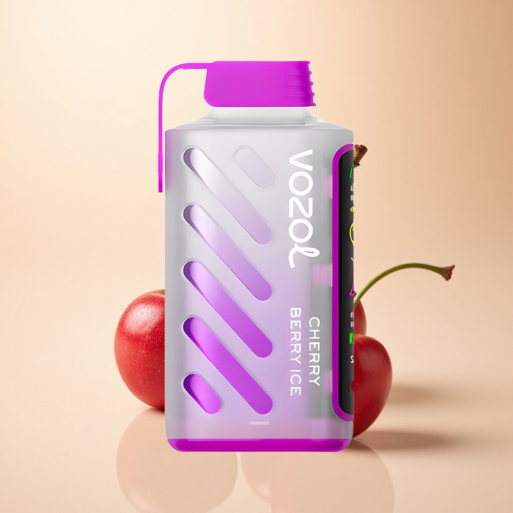 VOZOL Gear Power 20000 Puffs S.i.L.C. Tech Dual Mesh Blåbær Kirsebær Is