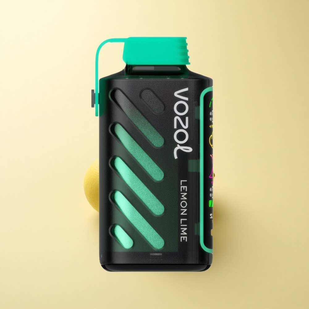 VOZOL Gear Power 20000 Puffs S.i.L.C. Tech Sitron Lime Dual Mesh Coil