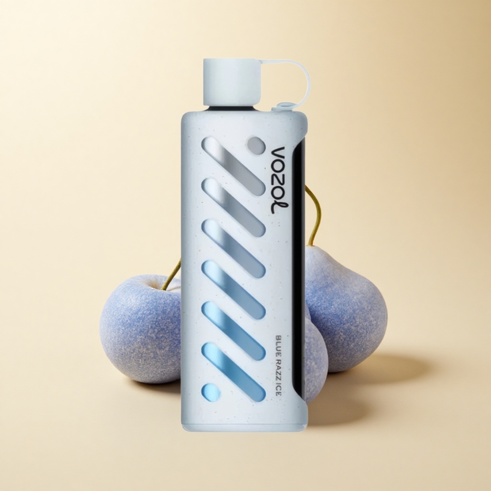 VOZOL Gear Shisha 25000 Puffs S.i.L.C Tech Blå Bringebær Is