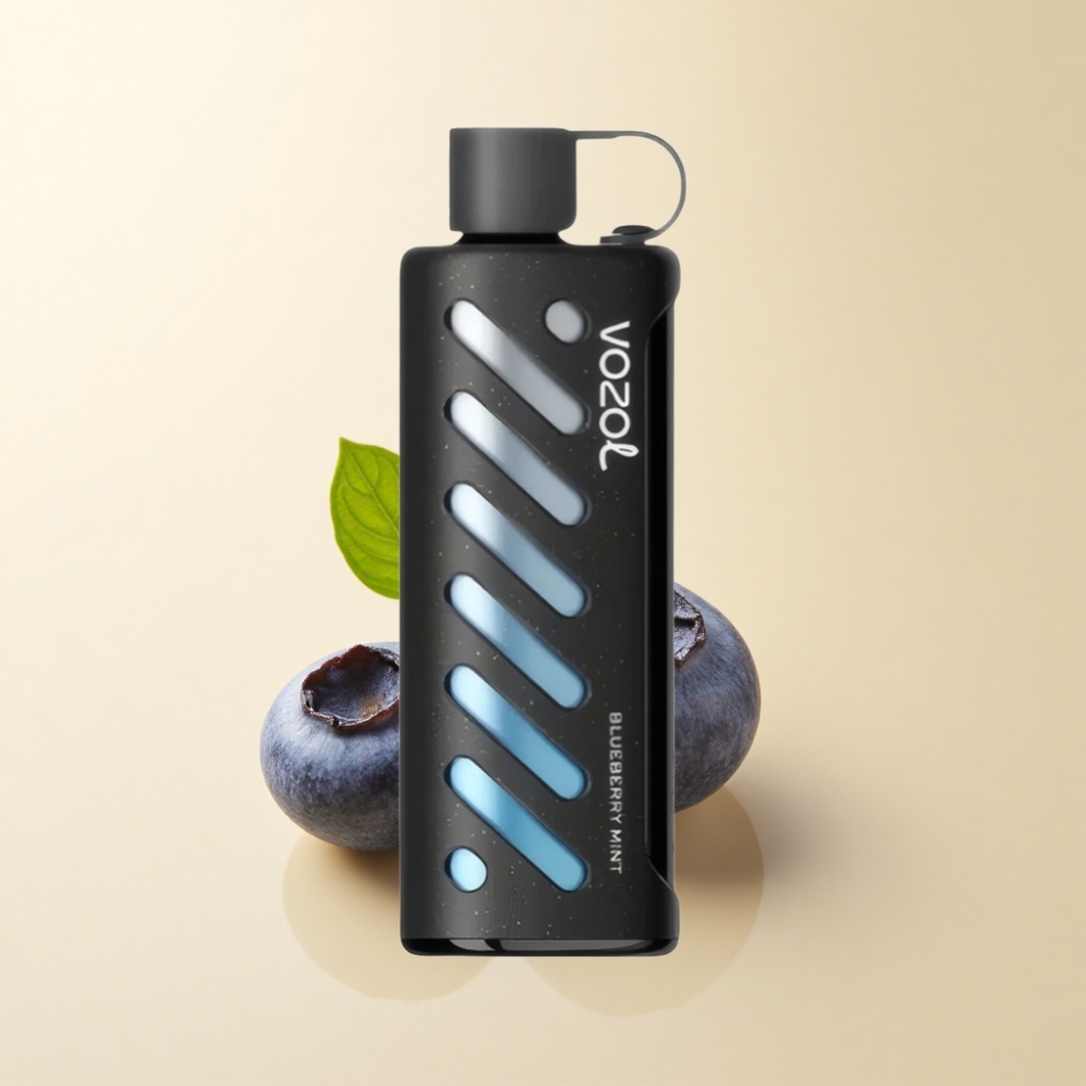 VOZOL Gear Shisha 25000 Puffs S.i.L.C Tech Blåbærmynte