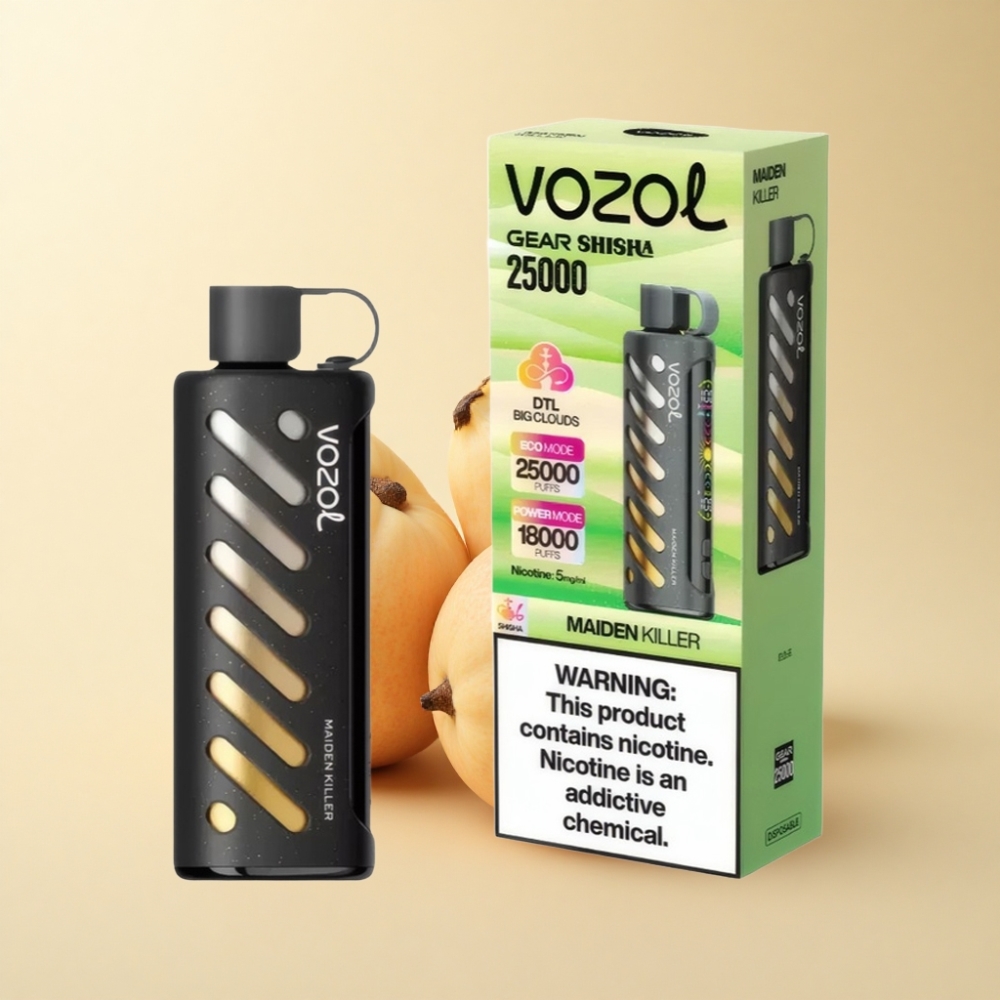 VOZOL Gear Shisha 25000 Puffs S.i.L.C Tech Jomfrudreper
