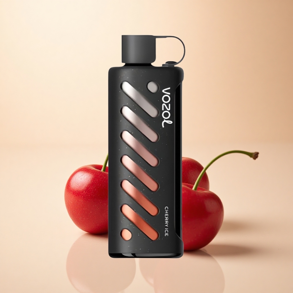 VOZOL Gear Shisha 25000 Puffs S.i.L.C Tech Kirsebær Is