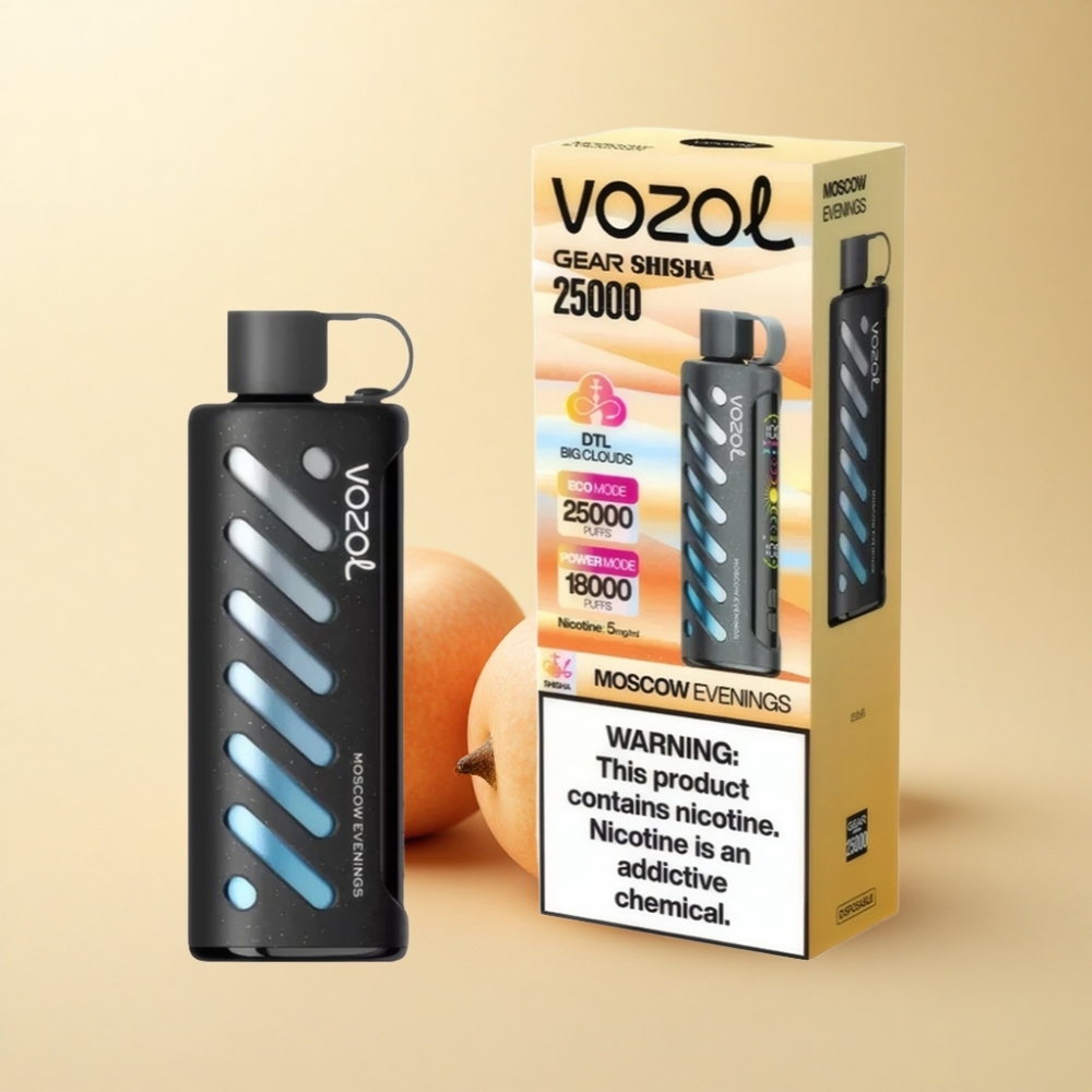 VOZOL Gear Shisha 25000 Puffs S.i.L.C Tech Moskva Kvelder