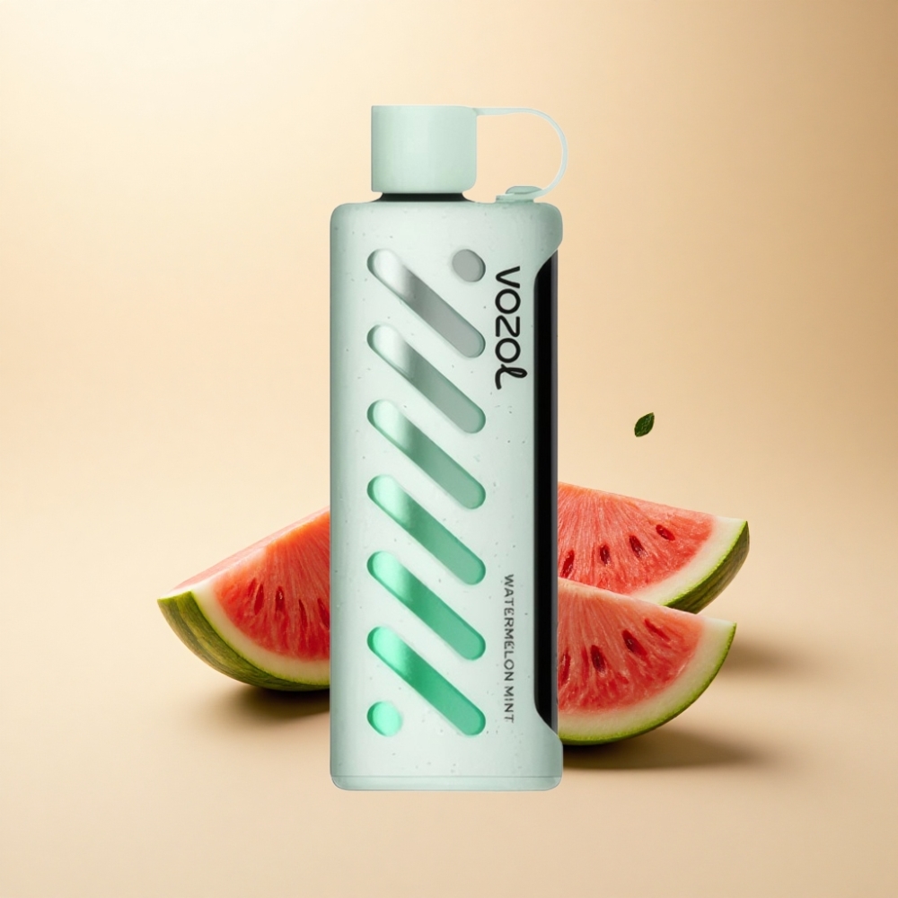 VOZOL Gear Shisha 25000 Puffs S.i.L.C Tech Vannmelon Mynte