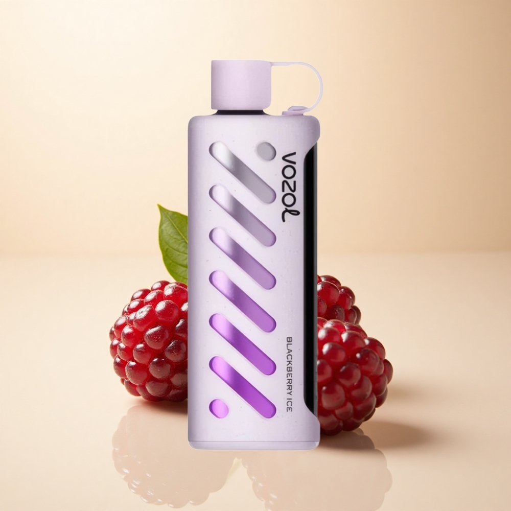 VOZOL Gear Shisha 25000 Puffs Svartbær Is S.i.L.C Tech Dual Mesh