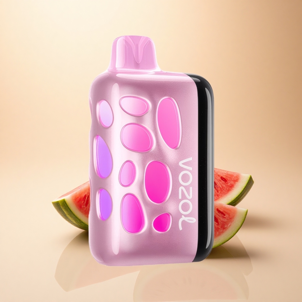 VOZOL RAVE 40000 Puffs 270° Glødende Design 1000mAh Vannmelon Is