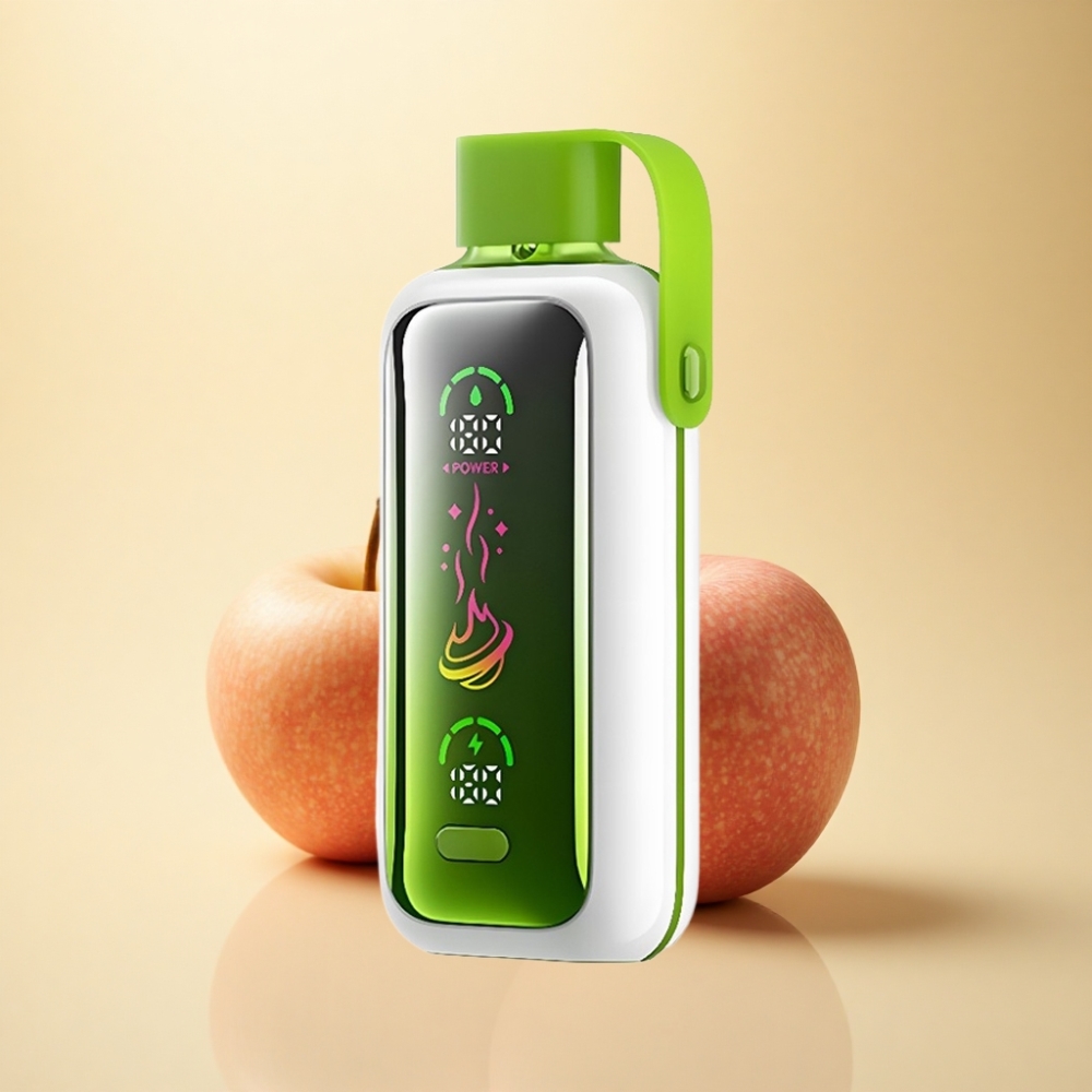 VOZOL Star 20000 Puffs Dual Mesh Dobbel Eple Is