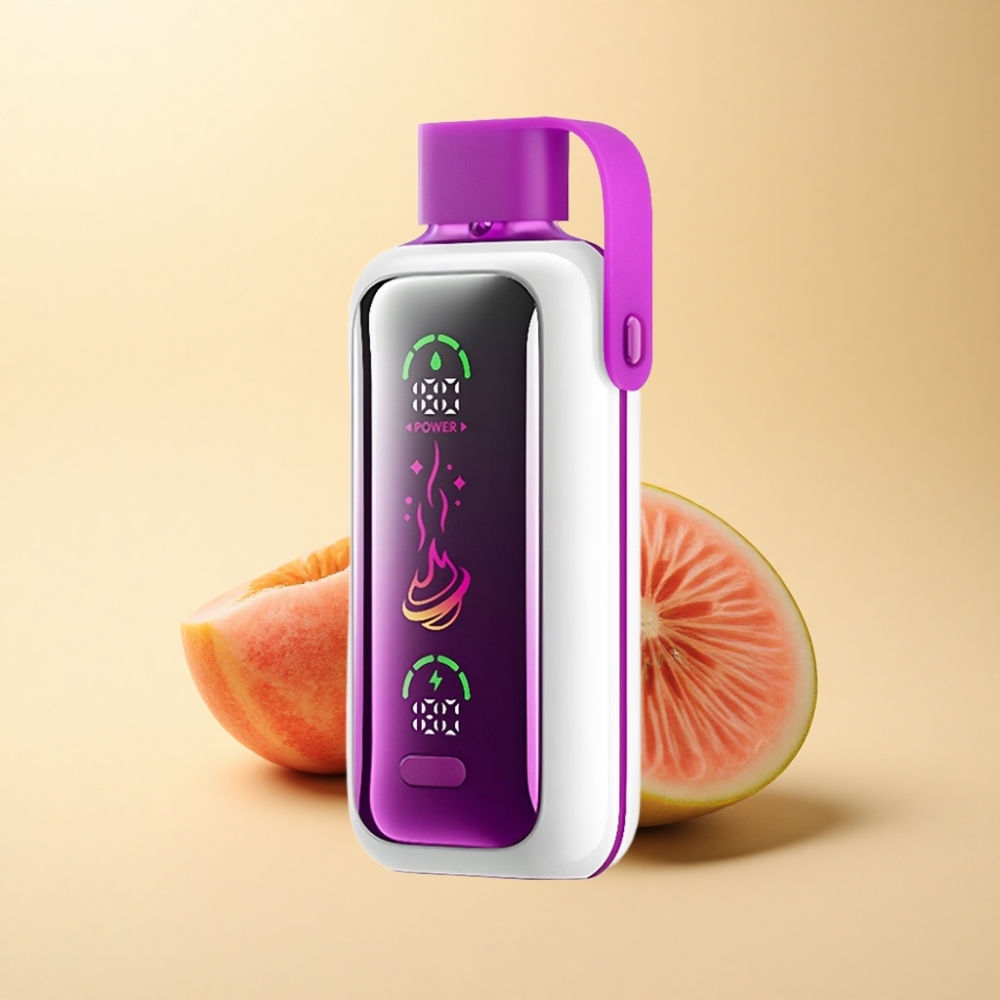 VOZOL Star 20000 Puffs Fersken Mango Vannmelon HD-skjerm Dual Mesh
