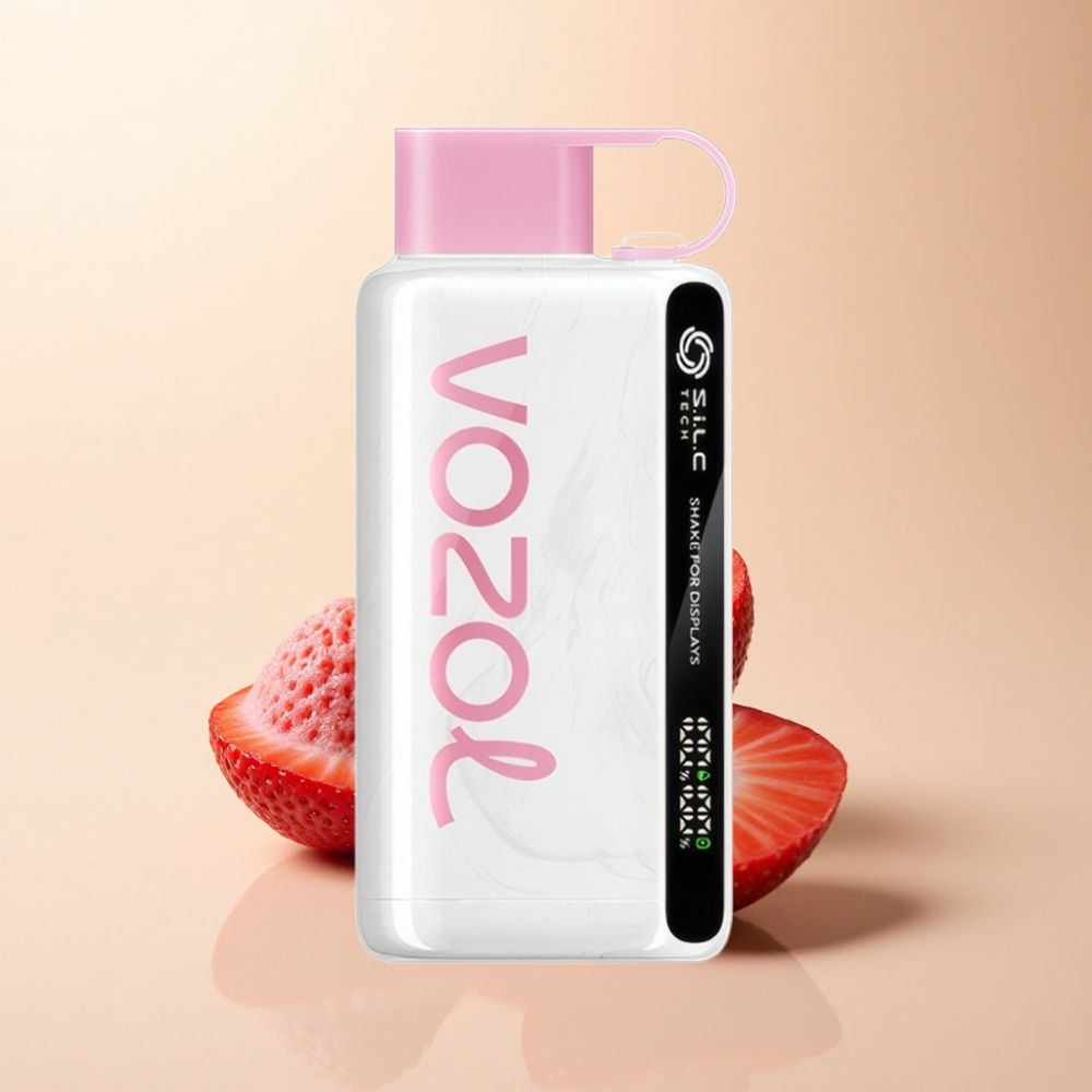 VOZOL STAR 9000/12000 Ristet Plast Jordbæris