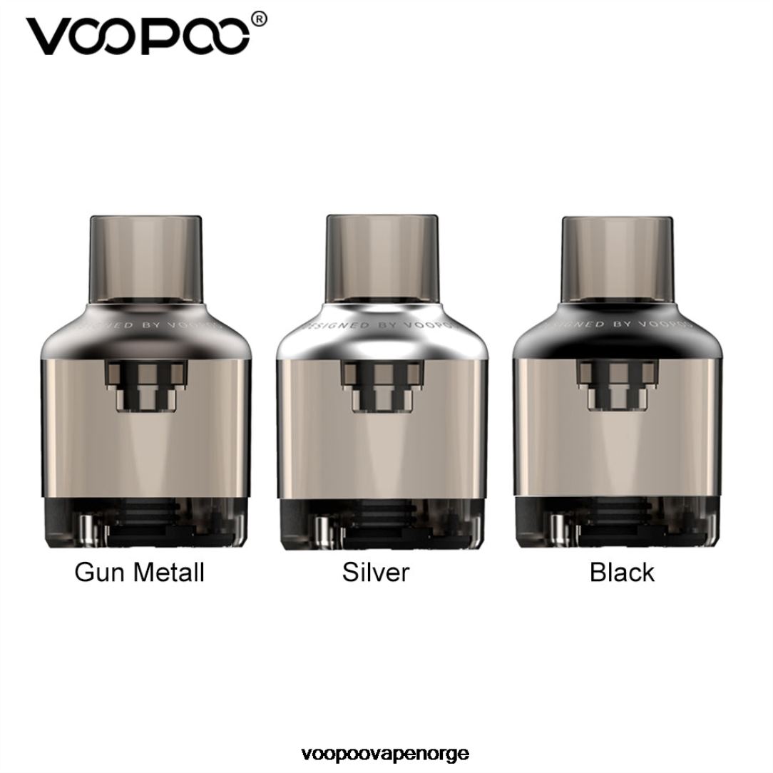 VOOPOO TPP POD (2 stk) 64N0H566 svart - VOOPOO Vape Store