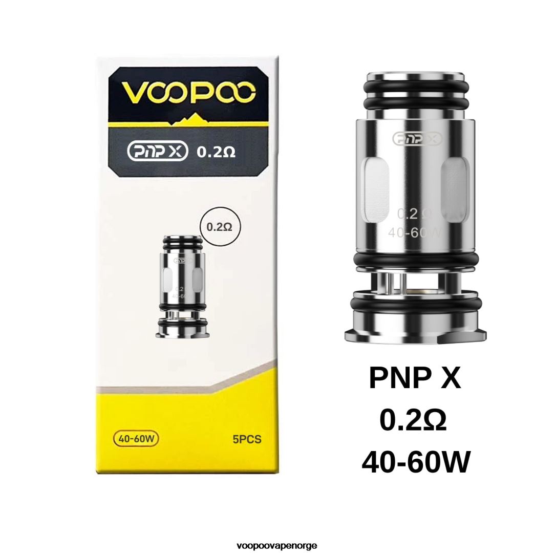 VOOPOO PNP spoler (5 stk) 64N0H584 pnp-c1 - VOOPOO Vape Argus Norge