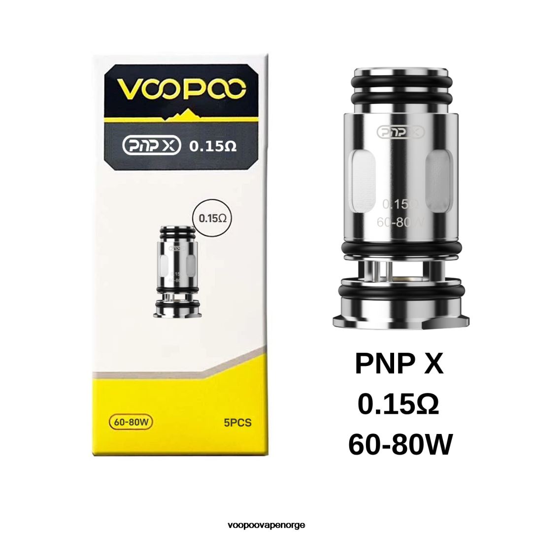 VOOPOO PNP spoler (5 stk) 64N0H605 pnp x 0,15 ohm - VOOPOO Vape Gene Norge