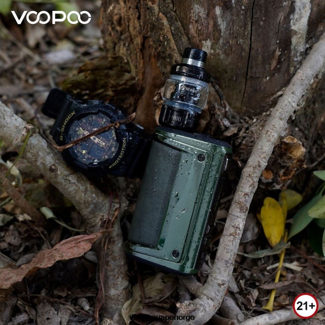 VOOPOO ARGUS GT II tanksett 64N0H1 grafitt - VOOPOO Vape Juice Norge