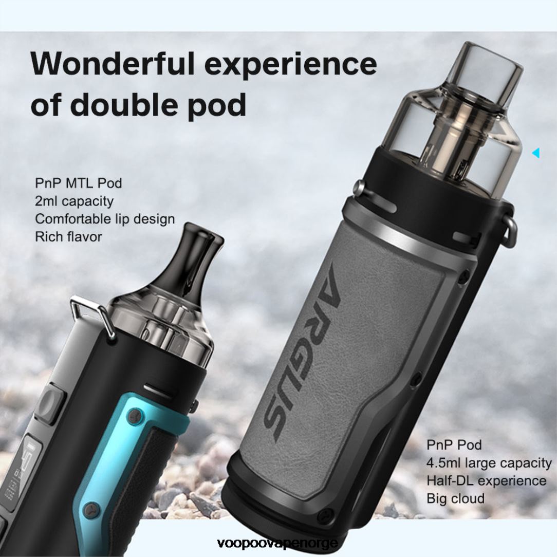 VOOPOO ARGUS pod mod sett 64N0H77 bensin grønn-sølv - VOOPOO Vape Near Me