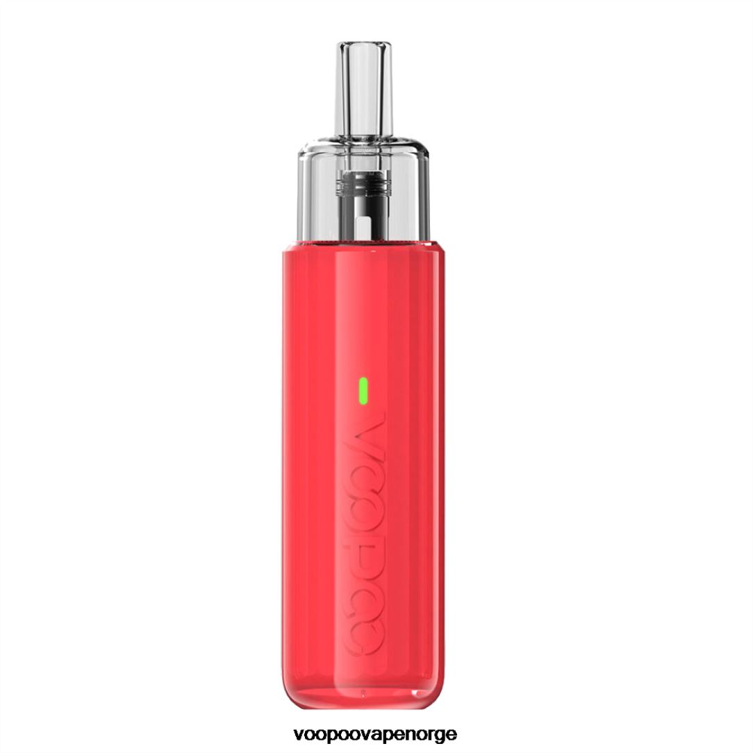 VOOPOO DORIC Q sett 64N0H451 begonia rød - VOOPOO Vape Juice Norge