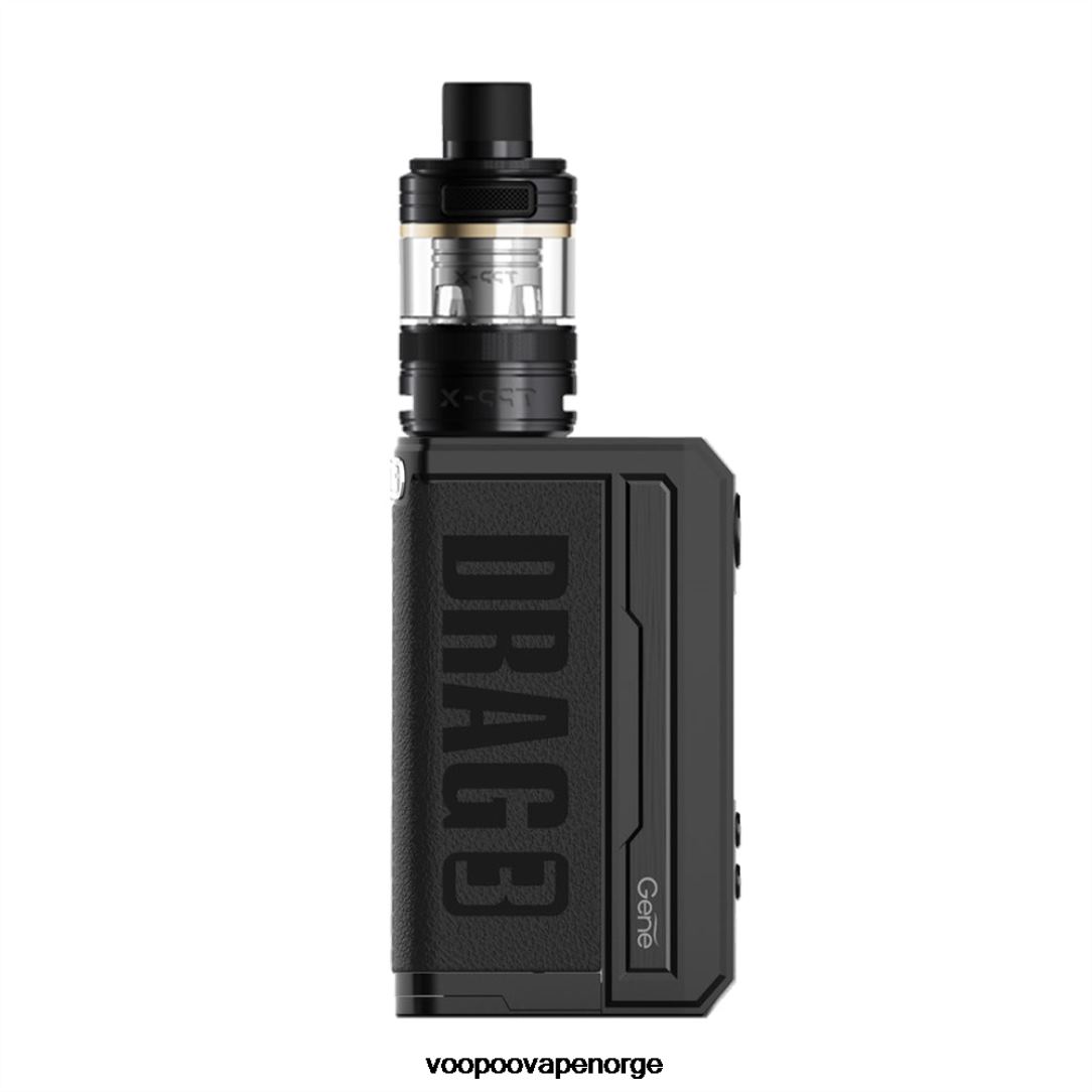 VOOPOO DRAG 3 TPP X boks mod sett 64N0H157 svart - VOOPOO Vape Near Me