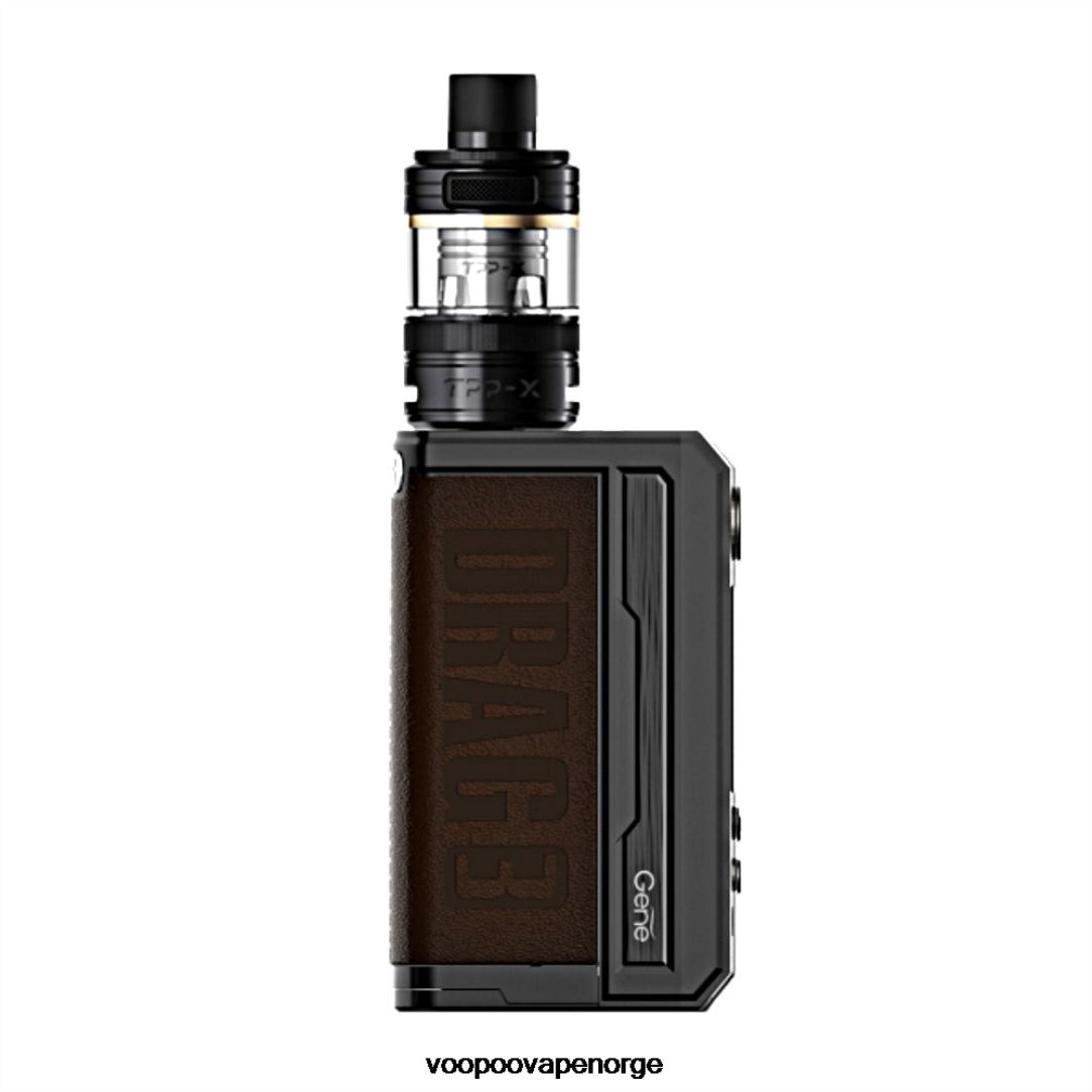 VOOPOO DRAG 3 TPP X boks mod sett 64N0H273 svart-umber - VOOPOO Vape Instructions