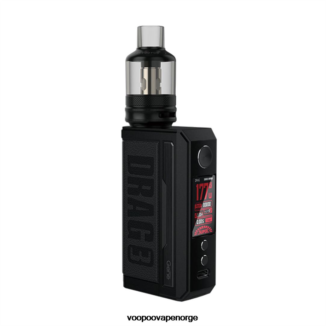 VOOPOO DRAG 3 boks mod sett 64N0H251 klassisk svart - VOOPOO Vape Juice Norge