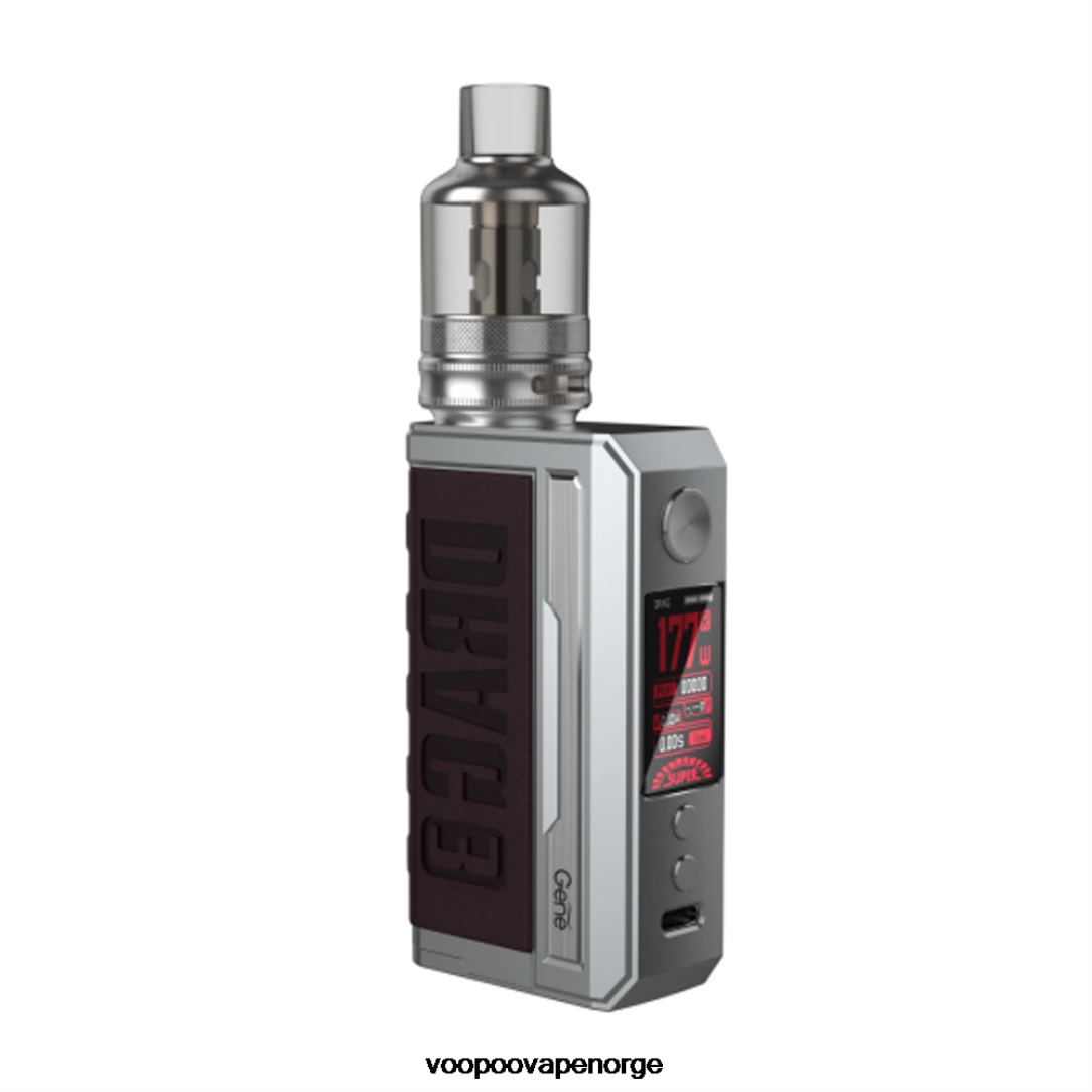 VOOPOO DRAG 3 boks mod sett 64N0H253 kaffe brun - VOOPOO Vape Instructions
