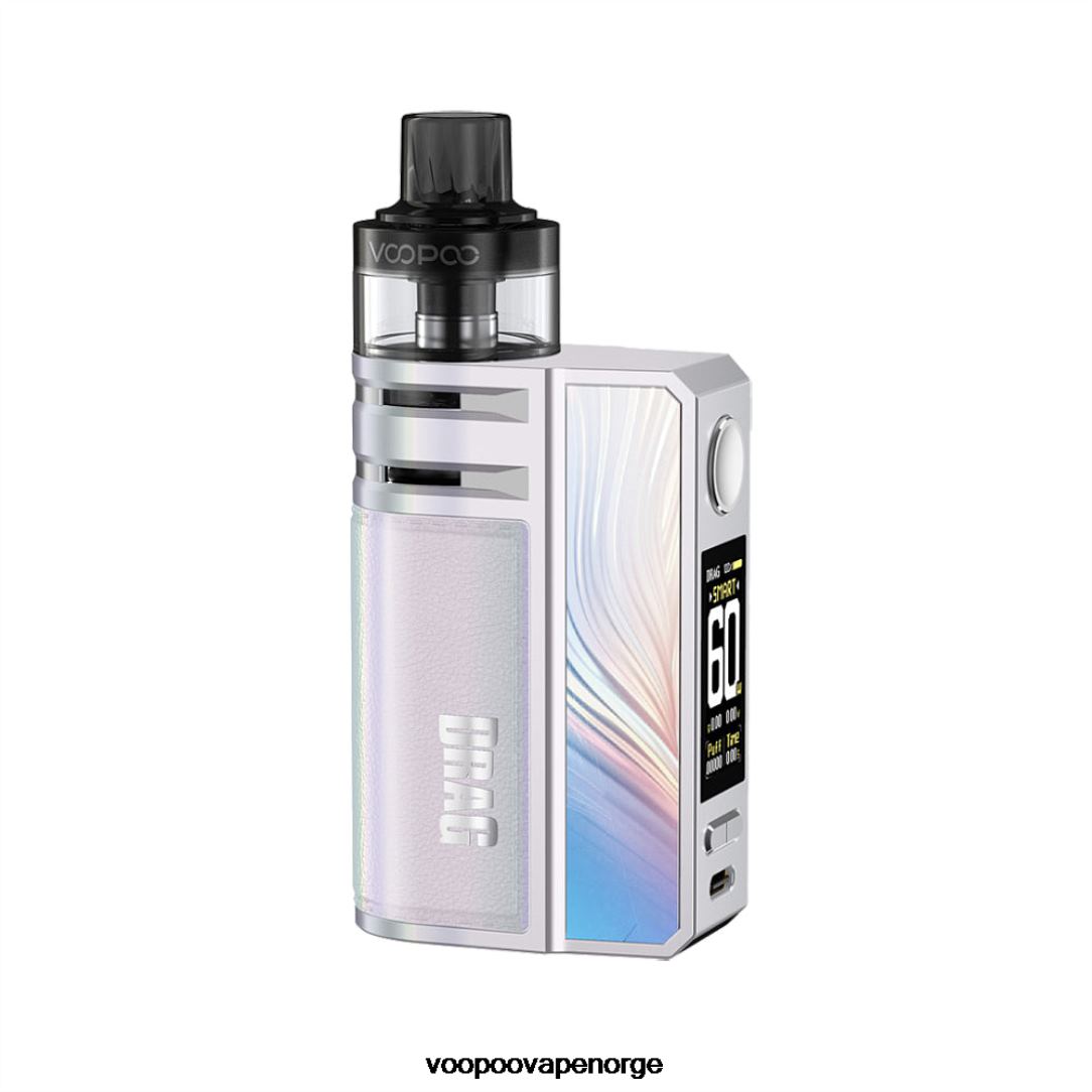 VOOPOO DRAG E60 podsett 64N0H186 regnbuesølv - VOOPOO Vape Store