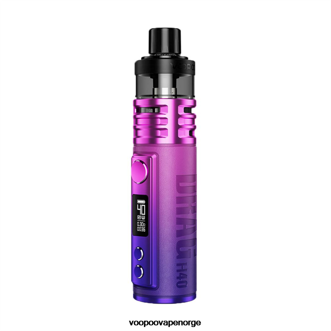 VOOPOO DRAG H40 pod mod 64N0H211 moderne rød - VOOPOO Vape Juice Norge