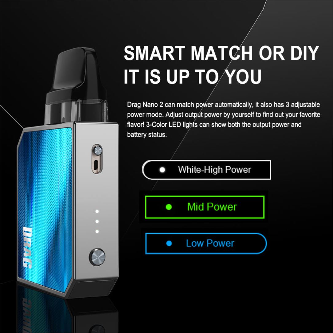 VOOPOO DRAG NANO 2 podsett 64N0H152 te grønn - VOOPOO Vape Pods