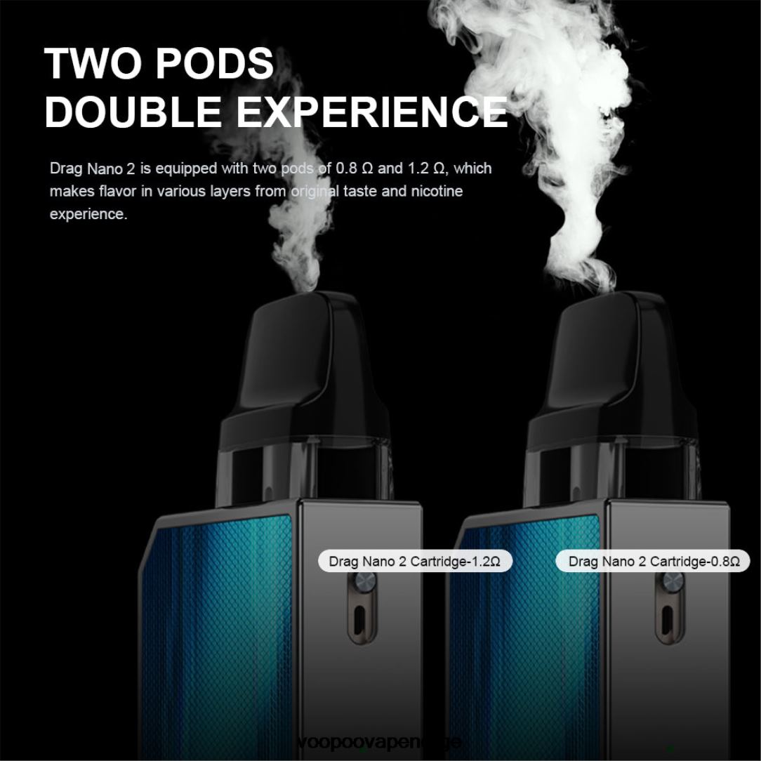 VOOPOO DRAG NANO 2 podsett 64N0H152 te grønn - VOOPOO Vape Pods