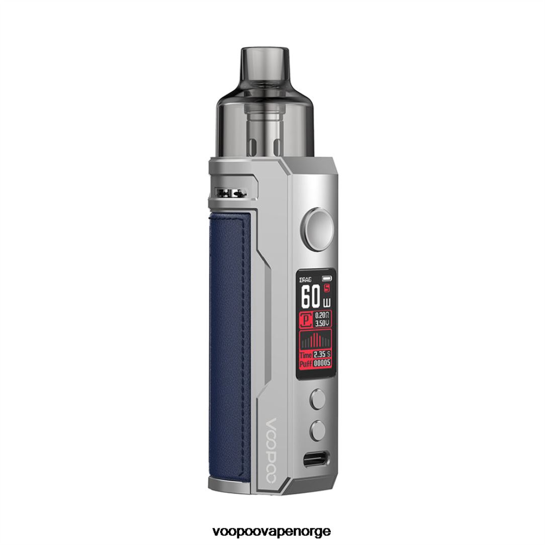 VOOPOO DRAG S pod mod sett 64N0H203 sølv blå - VOOPOO Vape Instructions