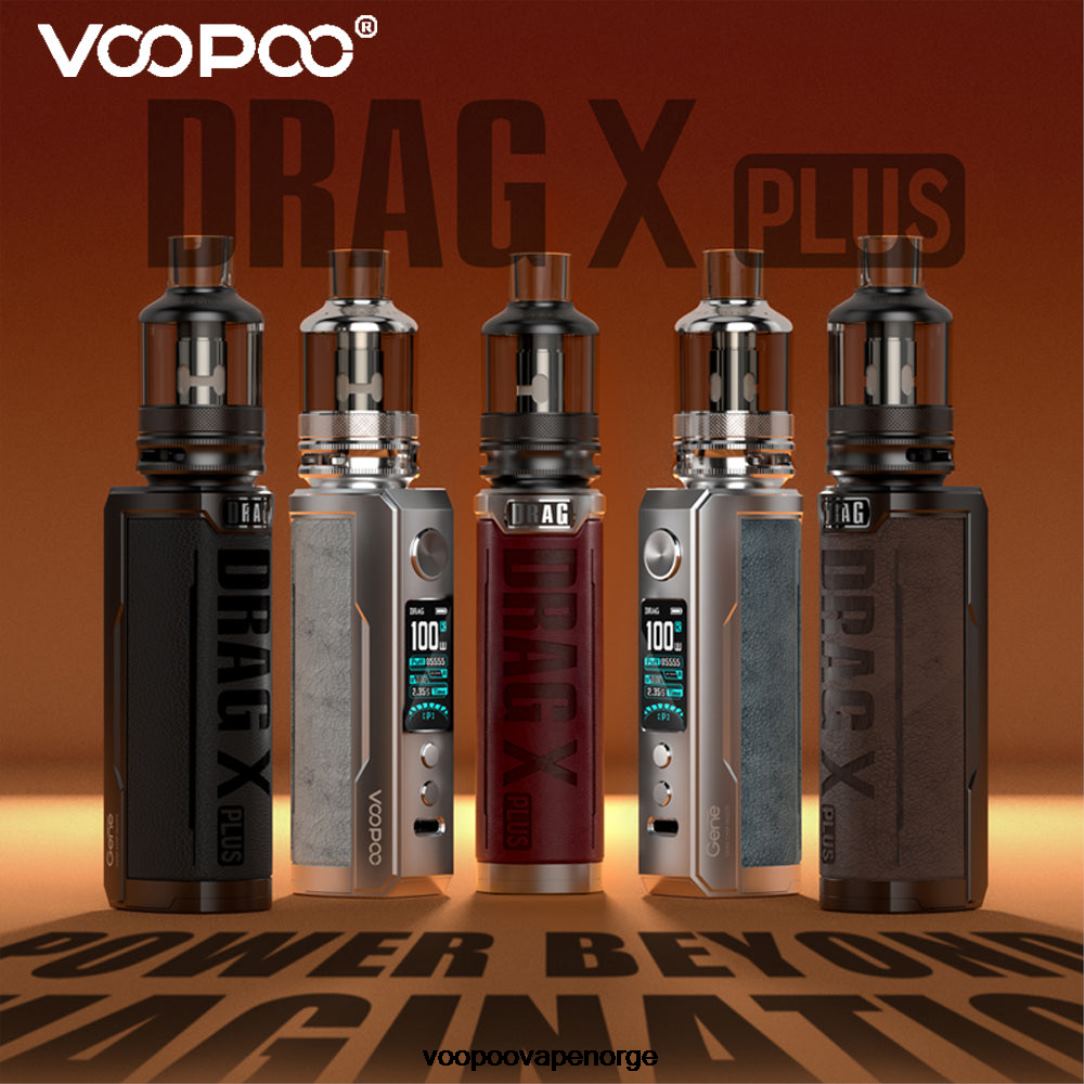 VOOPOO DRAG X PLUS sett 64N0H294 klassisk - VOOPOO Vape Argus Norge
