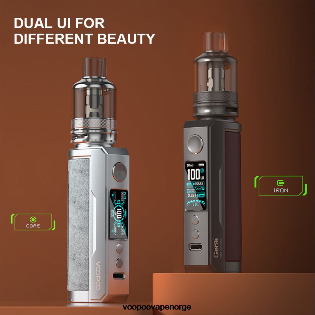 VOOPOO DRAG X PLUS sett 64N0H294 klassisk - VOOPOO Vape Argus Norge