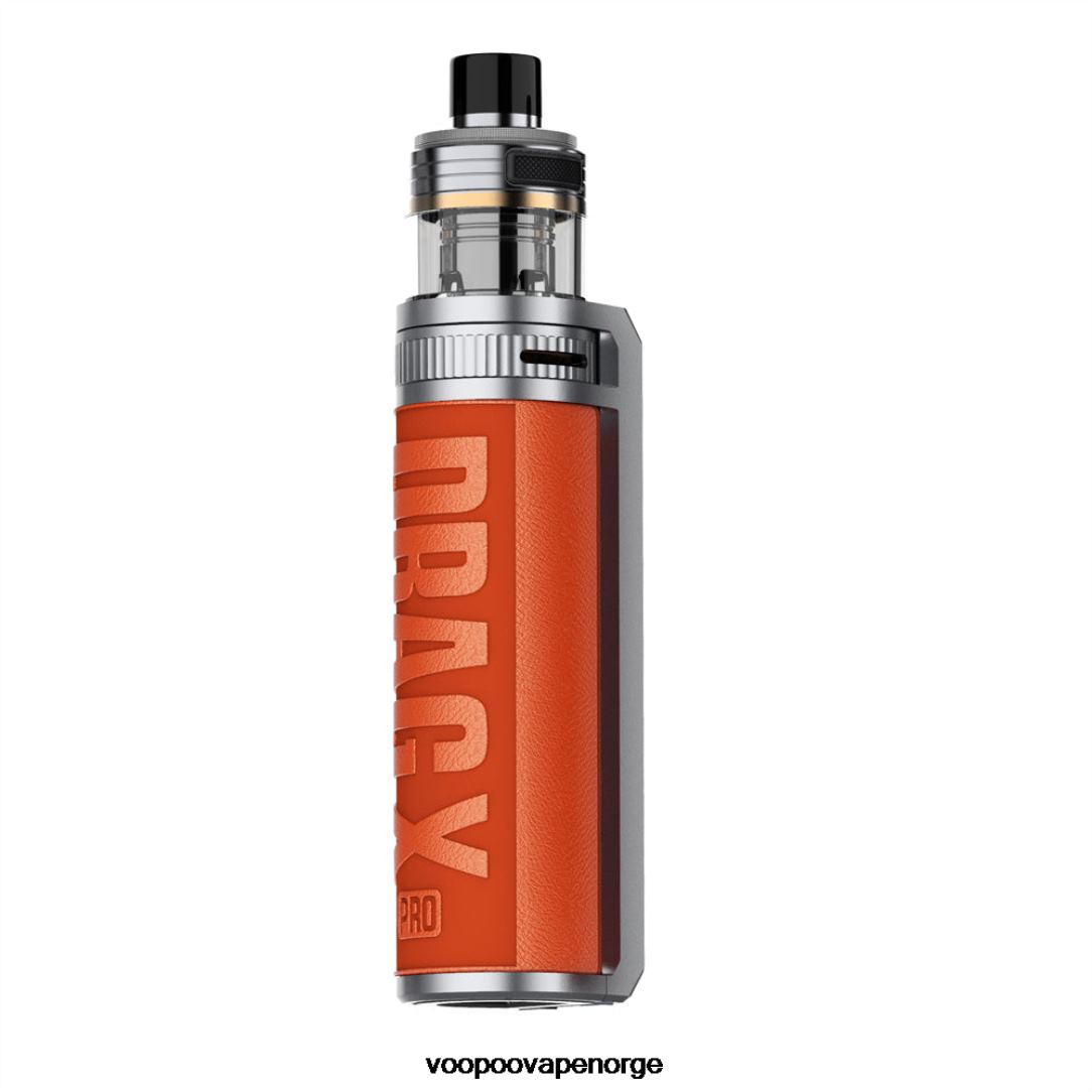 VOOPOO DRAG X PRO sett 64N0H213 california oransje - VOOPOO Vape Instructions