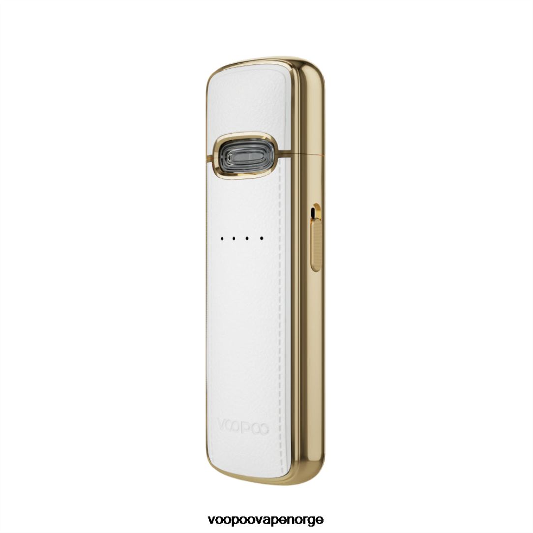 VOOPOO VMATE E podsett 64N0H436 hvitt innlagt gull - VOOPOO Vape Store