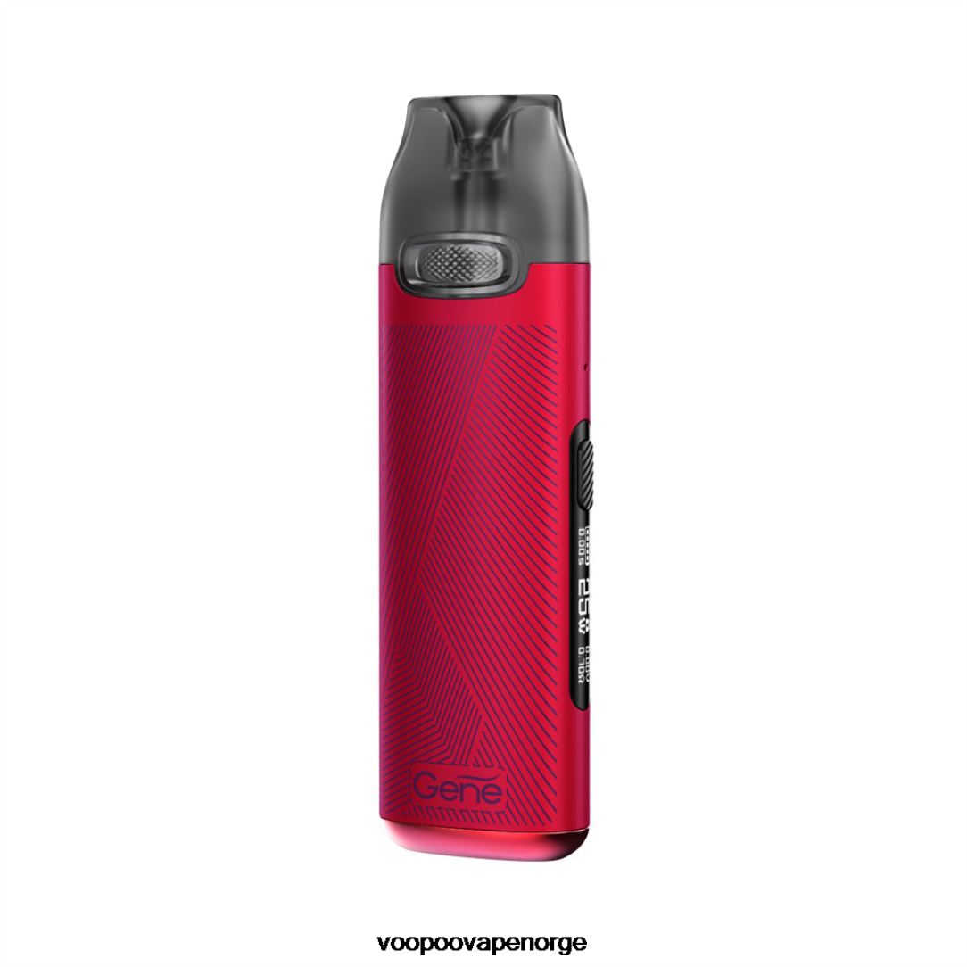 VOOPOO V.THRU PRO sett 64N0H425 rød - VOOPOO Vape Gene Norge