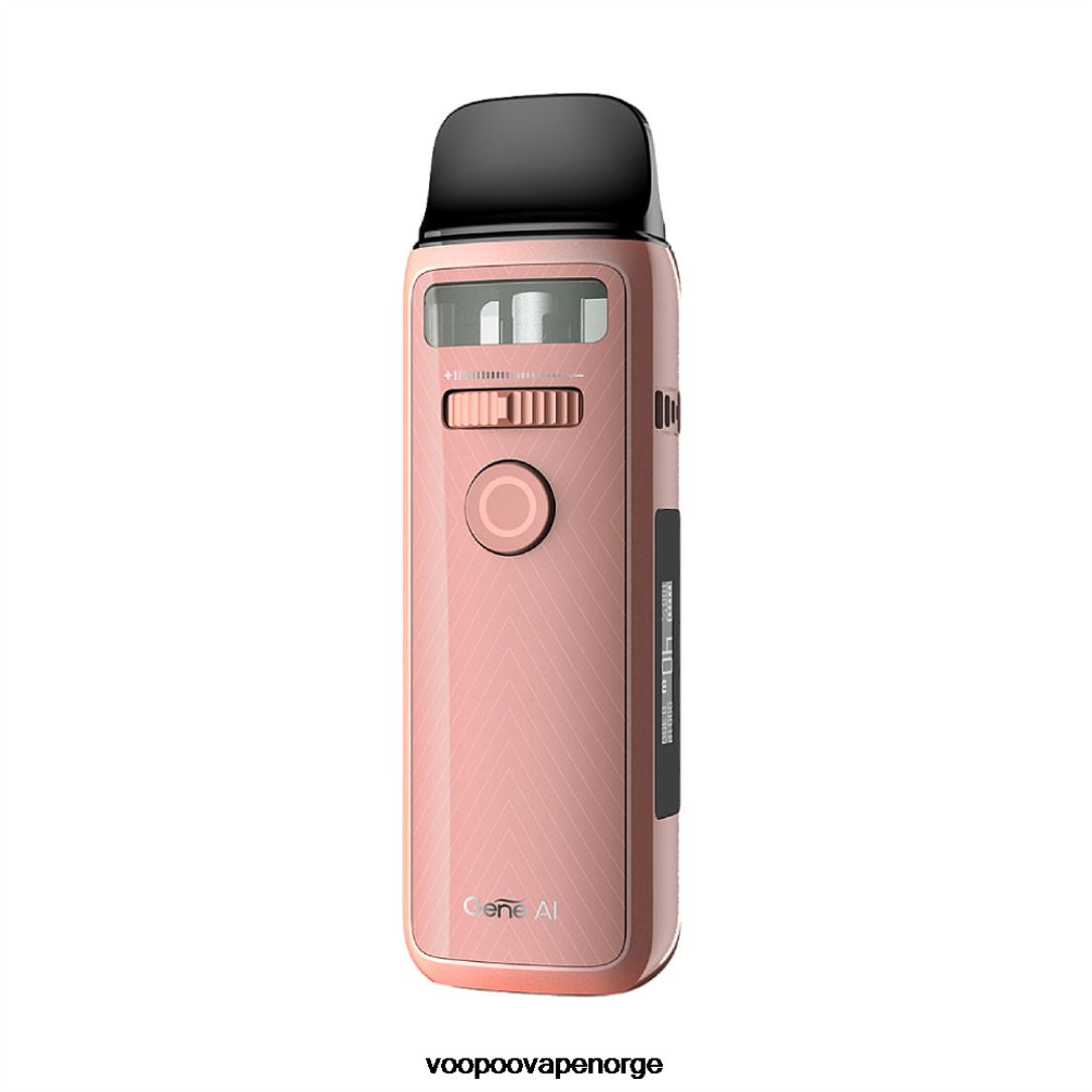 VOOPOO VINCI 3 pod mod sett 64N0H341 Rose gull - VOOPOO Vape Juice Norge