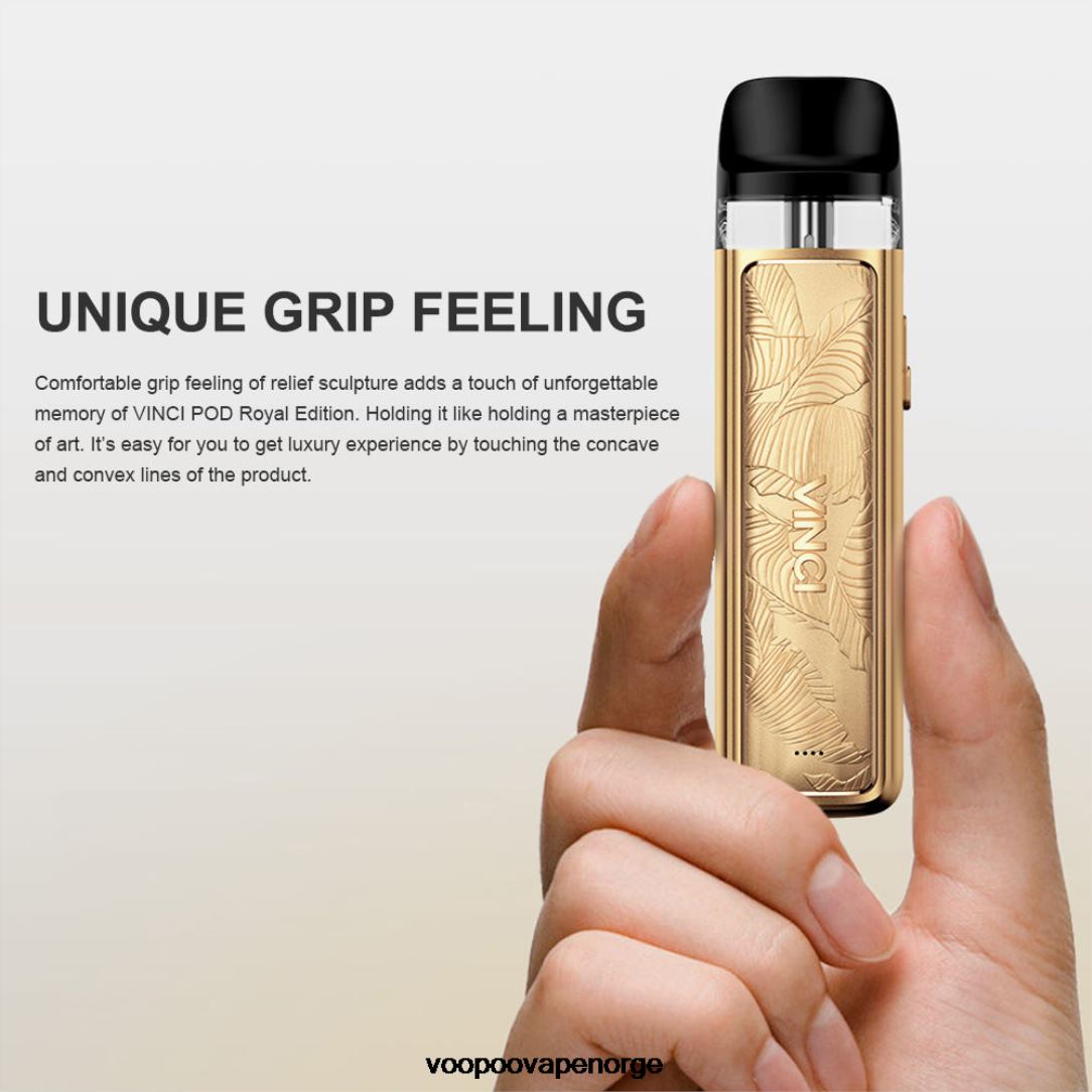 VOOPOO VINCI POD kongelig utgave 64N0H343 gull Blad - VOOPOO Vape Instructions