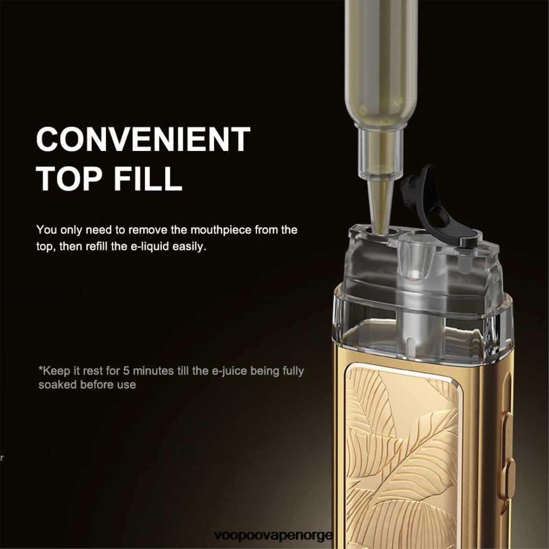 VOOPOO VINCI POD kongelig utgave 64N0H343 gull Blad - VOOPOO Vape Instructions