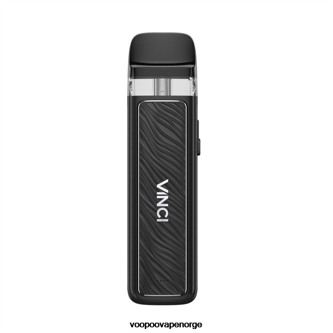 VOOPOO VINCI POD kongelig utgave 64N0H369 svart krusning - VOOPOO Vape Norge