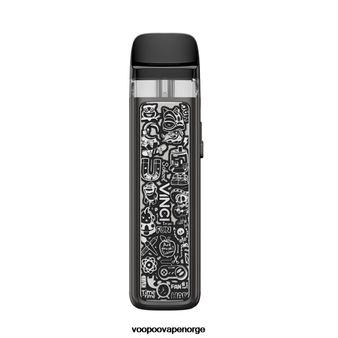 VOOPOO VINCI POD kongelig utgave 64N0H372 sølv ikon - VOOPOO Vape Pods