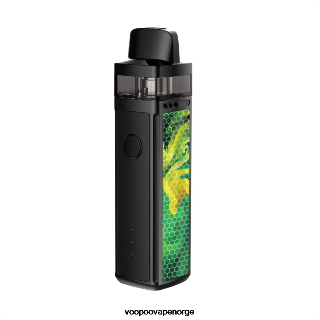 VOOPOO VINCI R podsett 64N0H350 grønn gul - VOOPOO Vape Oslo