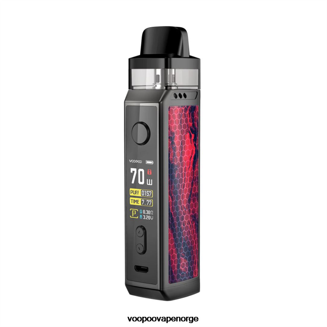 VOOPOO VINCI X mod pod-sett 64N0H390 skarlagenrød - VOOPOO Vape Oslo