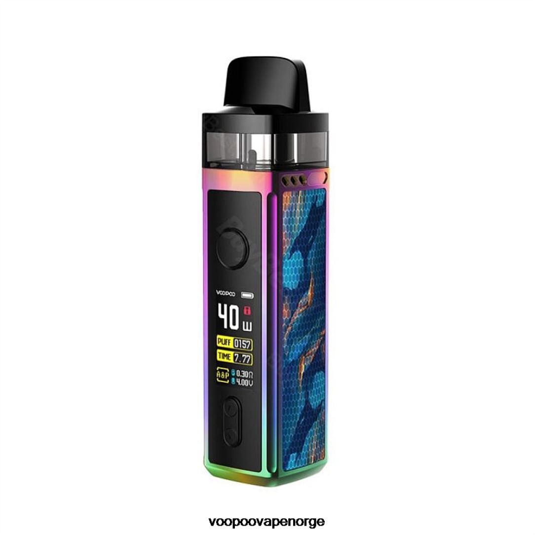 VOOPOO VINCI regnbue 64N0H351 blå-lilla - VOOPOO Vape Juice Norge